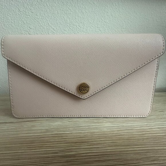Michael Kors Jet Set Small Envelope Travel Crossbody - Picture 1 of 7